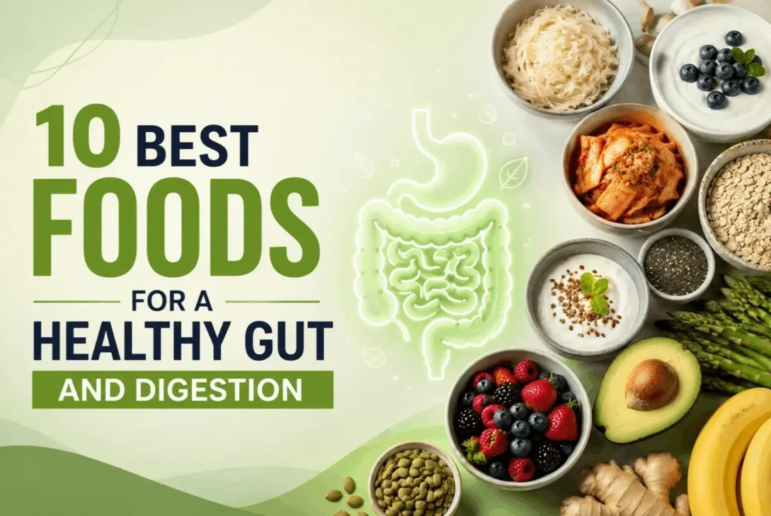 10 Best Foods for a Healthy Gut and Digestion