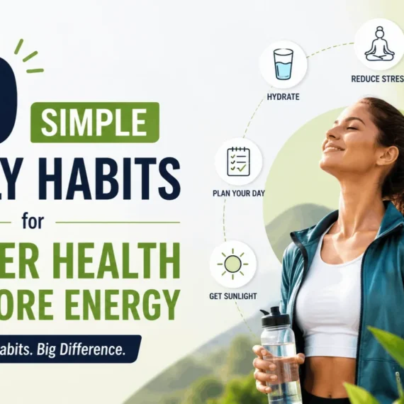 10 Simple Daily Habits for Better Health and More Energy