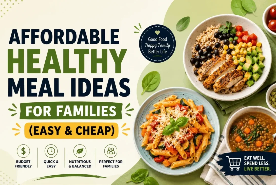 Affordable Healthy Meal Ideas for Families (Easy & Cheap)