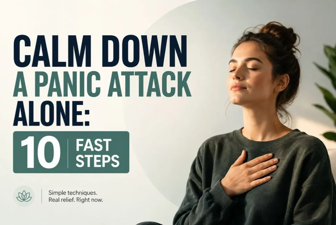 Calm Down a Panic Attack Alone 10 Fast Steps