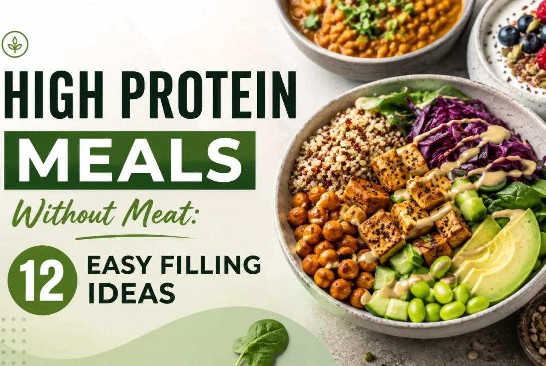 High Protein Meals Without Meat 12 Easy Filling Ideas