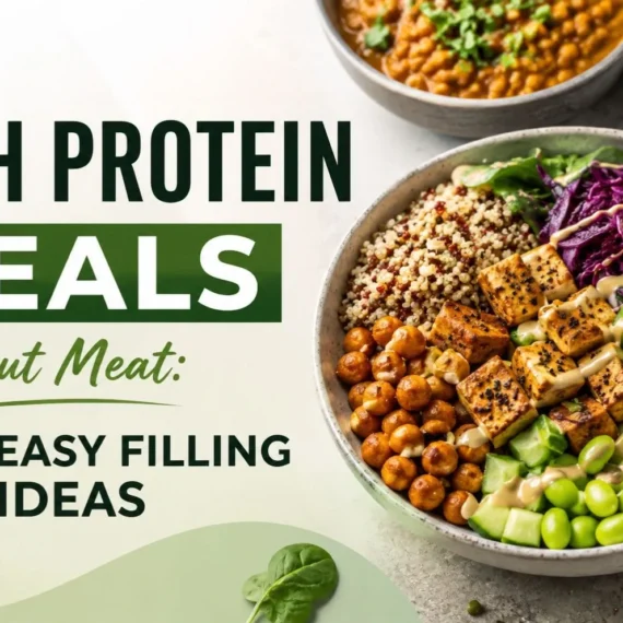 High Protein Meals Without Meat 12 Easy Filling Ideas