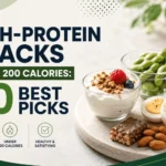 High-Protein Snacks Under 200 Calories 20 Best Picks