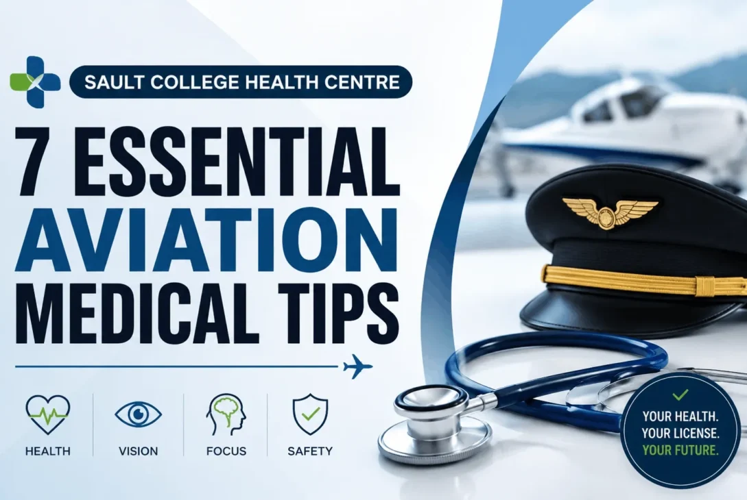sault college health centre aviation medical