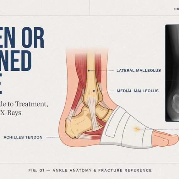 Broken or Sprained Ankle: The Complete Guide to Treatment, Physical Exams, and X-Rays