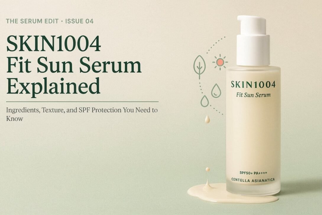 SKIN1004 Fit Sun Serum Explained: Ingredients, Texture, and SPF Protection You Need to Know