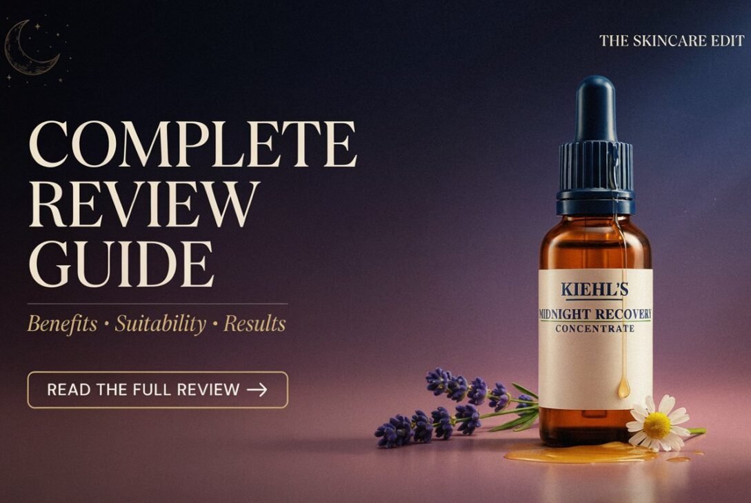 Kiehl's Midnight Recovery Concentrate Review Complete Guide: Benefits, Suitability