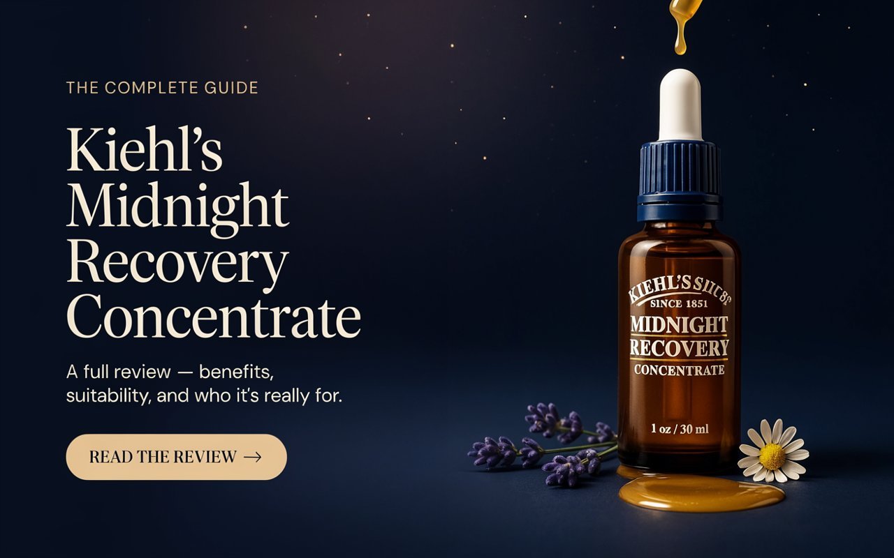 kiehl's midnight recovery concentrate review