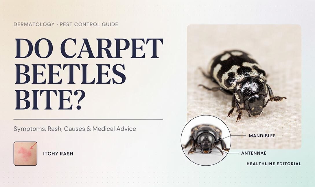 Do Carpet Beetles Bite? Symptoms, Rash, Causes & Medical Advice