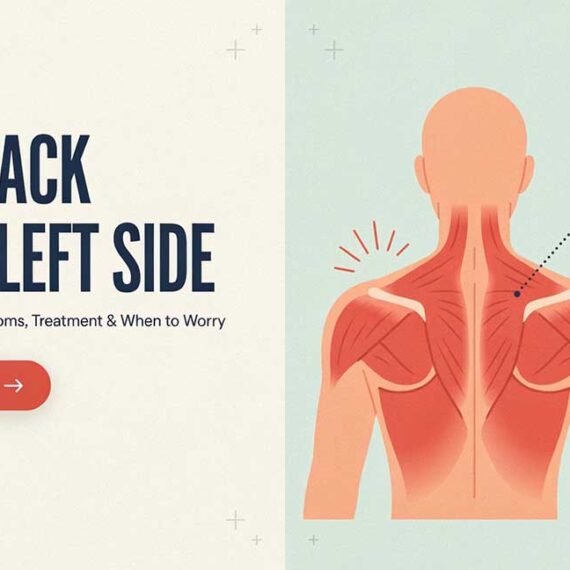 Sore Back Upper Left Side Complete Guide: Symptoms, Treatment & When to Worry