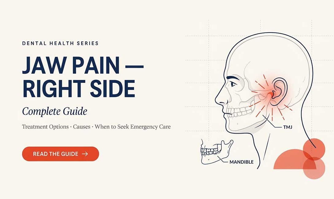 Jaw Pain Right Side Complete Guide: Treatment, and Emergency Warning Signs