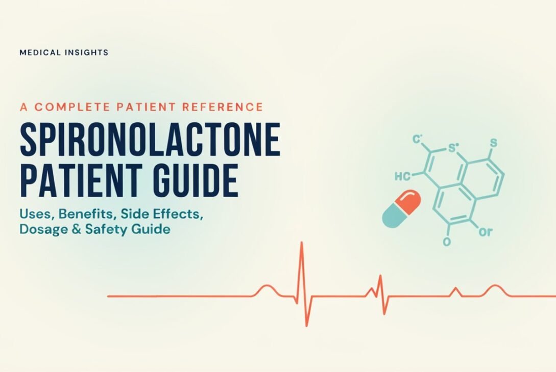 Spironolactone: Uses, Benefits, Side Effects, Dosage, and Safety Guide