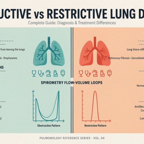Obstructive vs Restrictive Lung Disease Complete Guide: Diagnosis & Treatment Differences