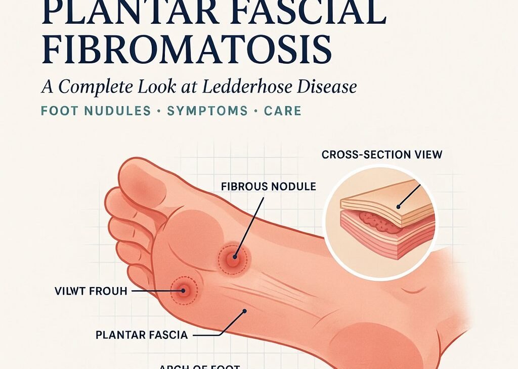 Plantar Fascial Fibromatosis: A Complete Look at Ledderhose Disease, Foot Nodules, Symptoms & Care