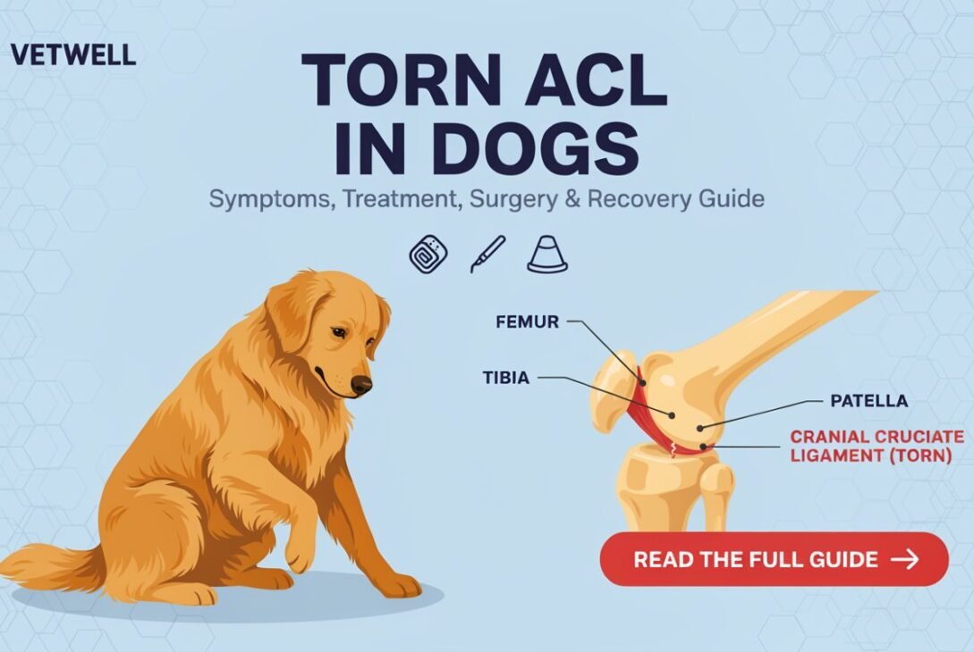 Torn ACL in Dogs: Symptoms, Treatment, Surgery & Recovery Guide