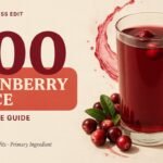 100 Cranberry Juice Complete Guide: Nutrition, Benefits & Primary Ingredient