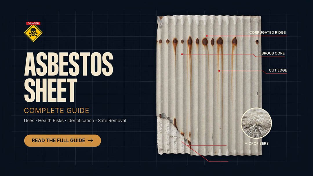 Asbestos Sheet Complete Guide: Uses, Health Risks, Identification & Safe Removal