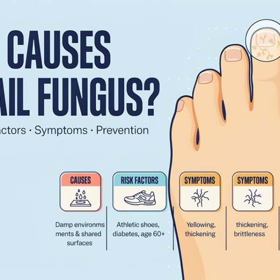 What Causes Toenail Fungus? Causes, Risk Factors, Symptoms, and Prevention