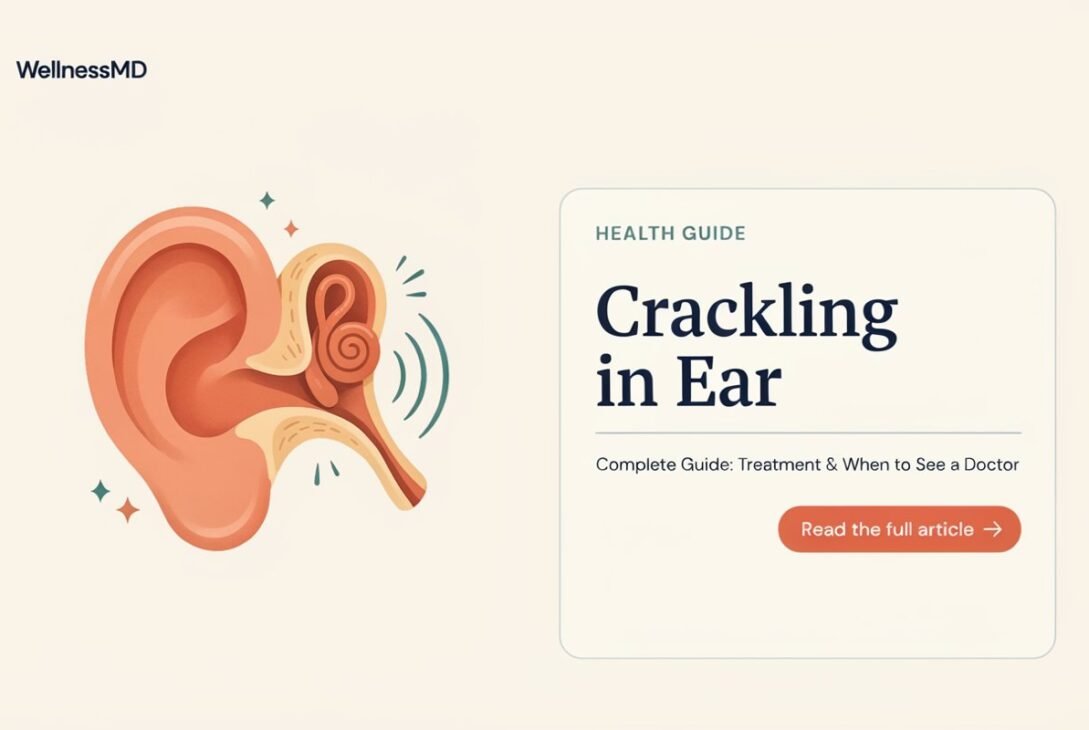Crackling in Ear Complete Guide: Treatment & When to See a Doctor