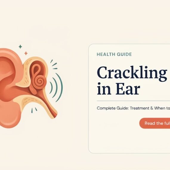 Crackling in Ear Complete Guide: Treatment & When to See a Doctor