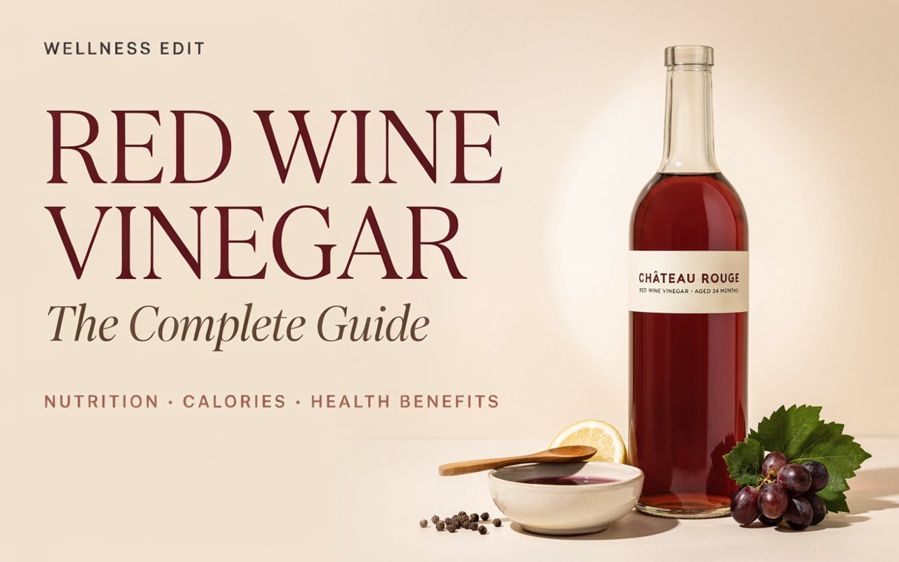 Red Wine Vinegar Complete Guide: Nutrition, Calories & Health Benefits