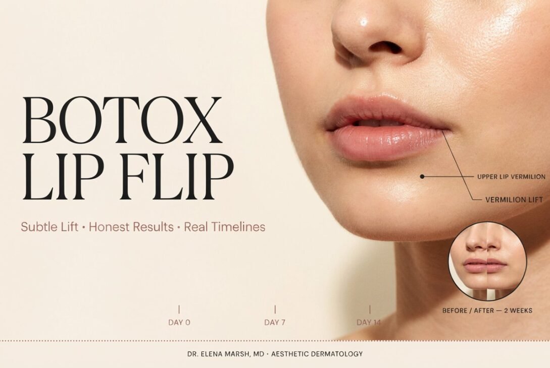 Botox Lip Flip: Subtle Lift, Honest Results, Real Timelines