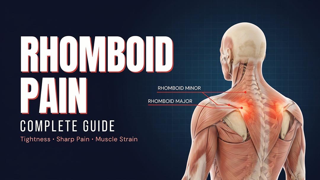 Rhomboid Pain Complete Guide: Tightness, Sharp Pain & Muscle Strain