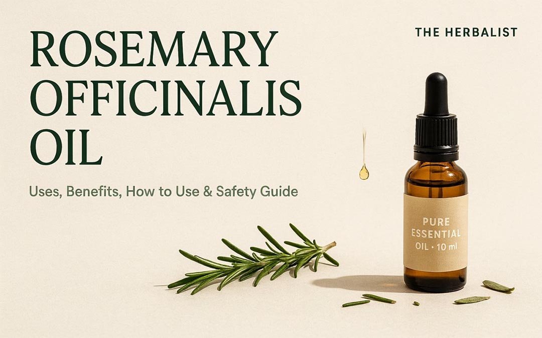 Rosemary Officinalis Oil: Uses, Benefits, How to Use & Safety Guide