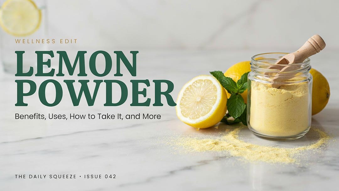 Lemon Powder: Benefits, Uses, How to Take It, and More